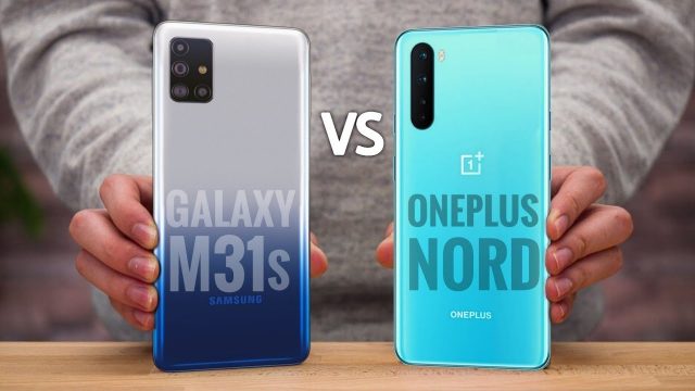 comparison between samsung m31s and oneplus nord