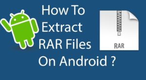 How to Open Rar Files