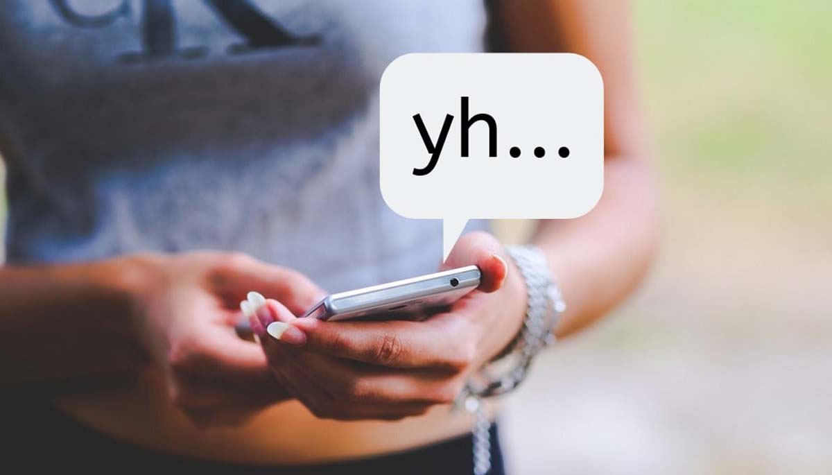 What does yh mean in text message