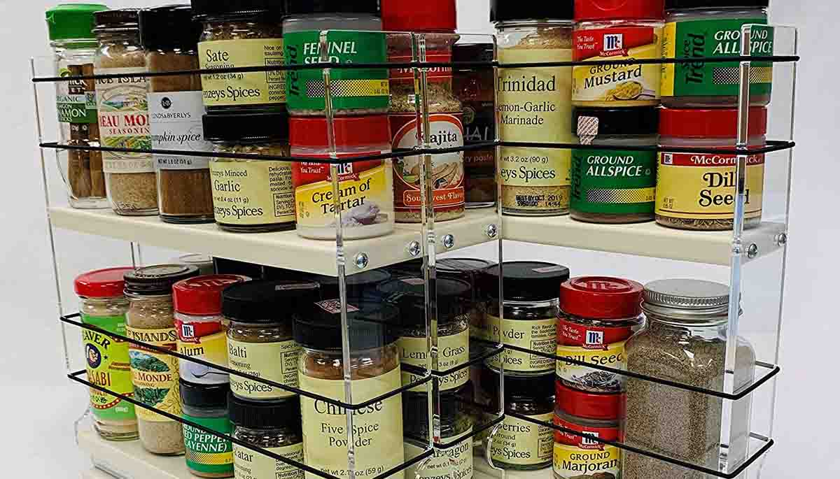 spice drawer organizer