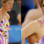 italian swimmer federica pellegrini didn't know why the crowd was cheering until she turned around