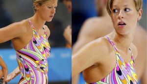 italian swimmer federica pellegrini didn't know why the crowd was cheering until she turned around